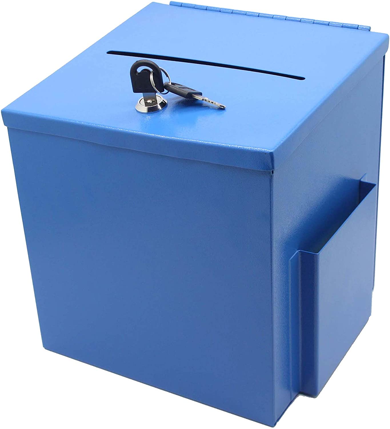 ISO9001 Rohs CE Iron Metal Donation Key Drop Box for Suggestion Express Checkout