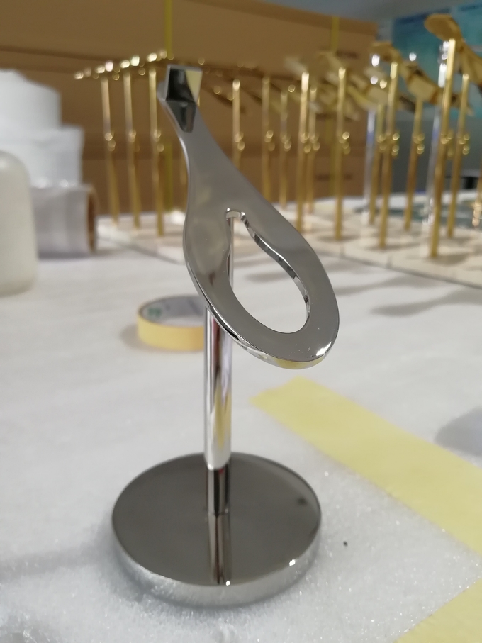 60mm Brushed Stainless Steel Letters , Decorative 3D Mirrored Letters