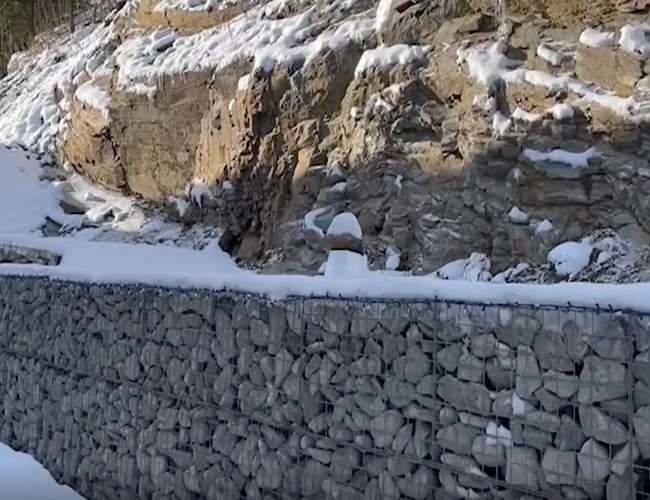 ISO45001 Zn-5 Al Galvanized Welded Wire Mesh Panels For Gabion Retaining Wall