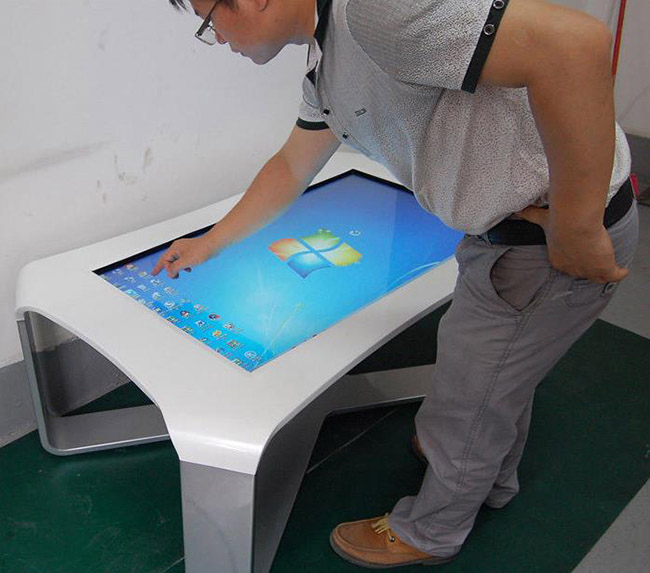 43 Inch Windows X-Type Interactive Multitouch Coffee Table With Touch Screen Indoor