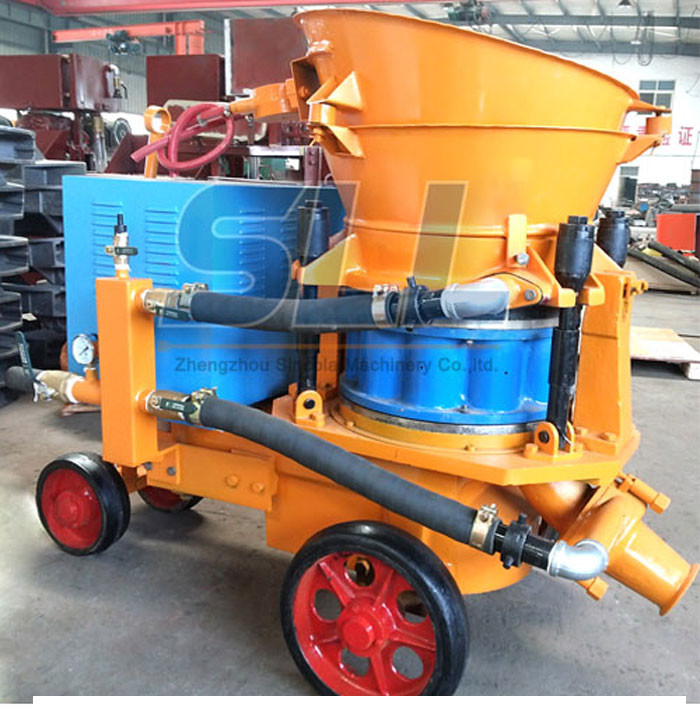 Concrete Shotcrete Machine Is to Compressed Air Economy Cost and Flexibility for Tunneling