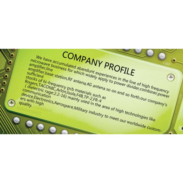 Satellite Broadcast Radio Transmission Taconic Rigid PCB Circuit Board Low Loss Laminate