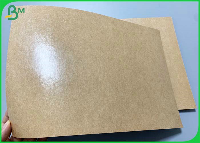 Food Grade PE Coated 300g  Kraft Paper For Disposable French Fries Box