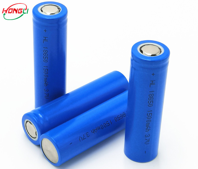 IMR18650 3.7V 1500mAh 18650 Lithium ion Battery 0.5C Standard Charger and Discharge Rate
