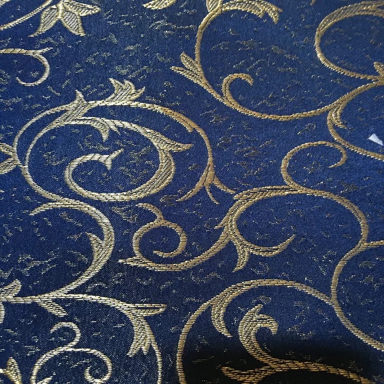 280cm Width Polyester Jacquard Fabric For Hotel Table Cloth Curtain Material