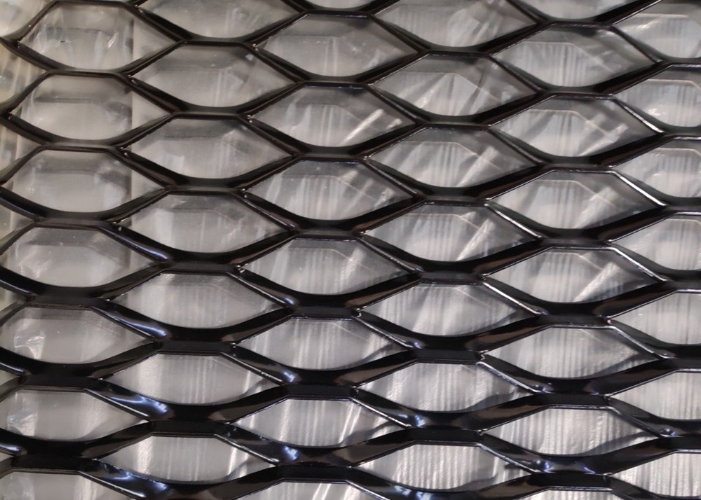 0.5mm Thickness Aluminum Expanded Metal Wire Mesh For Wall Panel