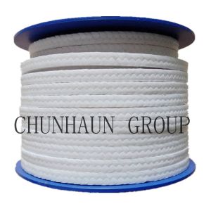 China Pure White Self Lubricating 12mm Gland Ptfe Packing on sale