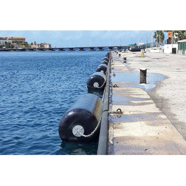 3.3*6.5m Floating Foam Fender Offshore / Mooring / Port / Harbor / Ferry For Naval Marinas