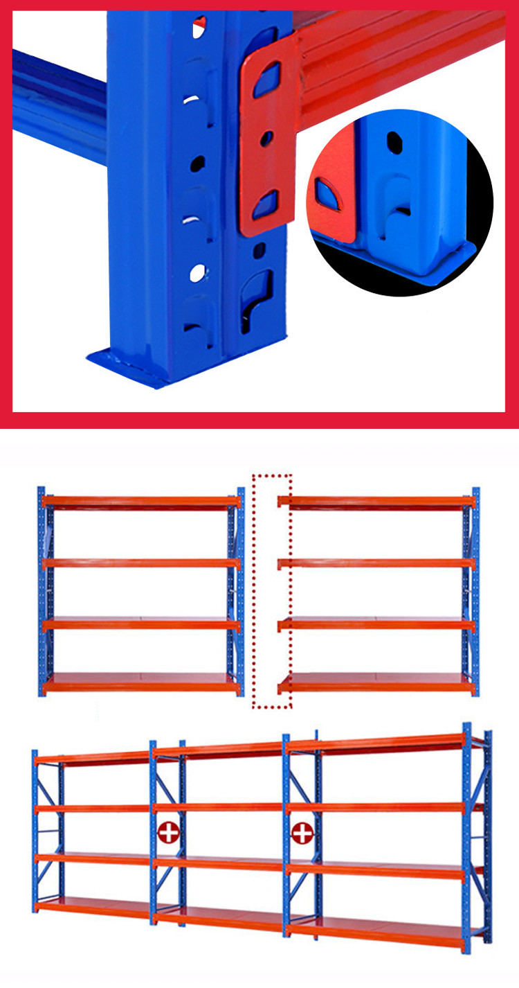 Customized Cold Rolled Steel Warehouse Storage Racks