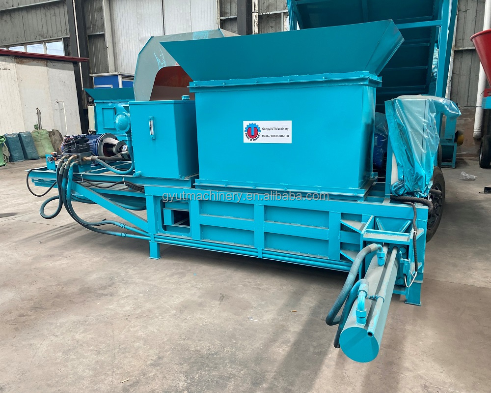 Max. Capacity 80-120pcs /h Alfalfa Hay Horizontal Hydraulic Press for Corn Silage Compress