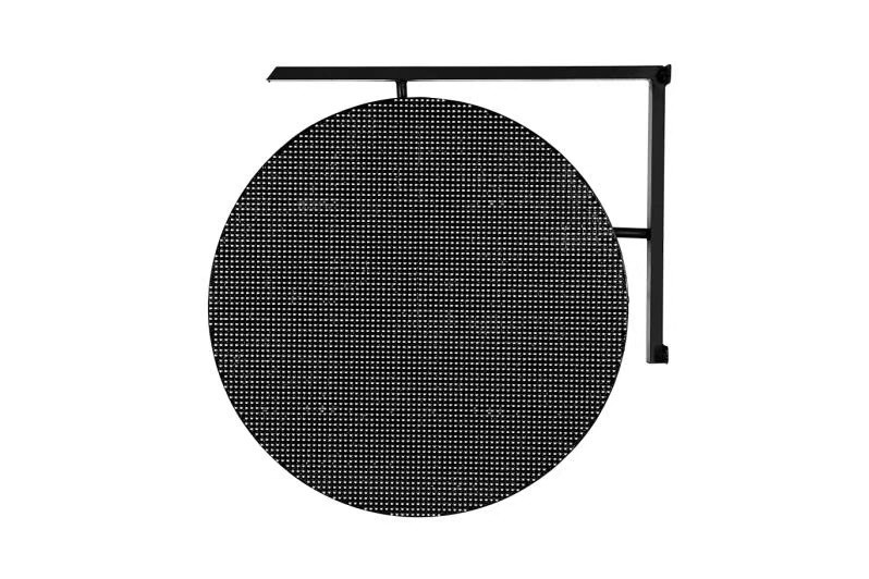 SMD2121 Double Sided LED Display P3 High Brightness Indoor / Outdoor Round Sign