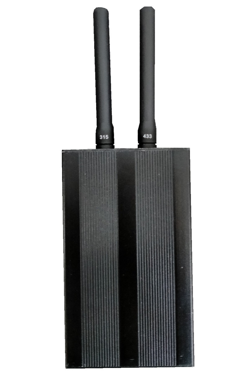 2 Bands Portable Mobile Phone Signal Jammer Remote Control Handheld