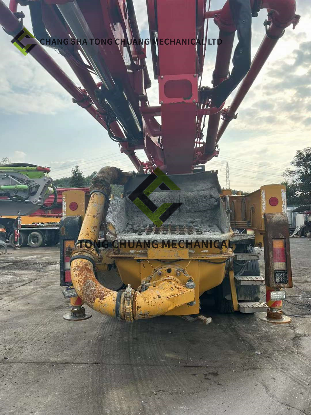 Sany Heavy Industry SYM5290THBES 430C-10 Concrete Pump Truck 5 Oil Cylinder 5 Mast