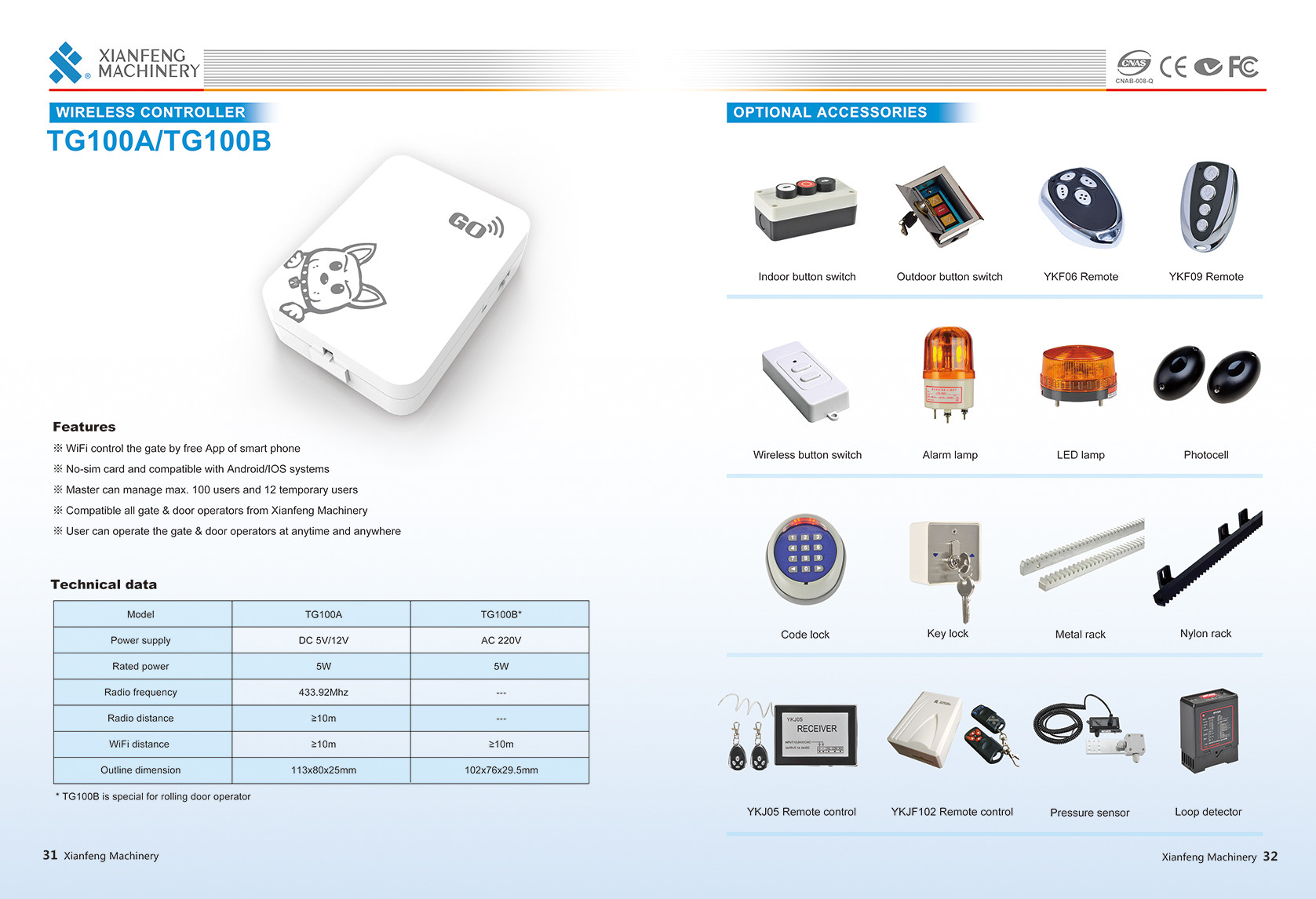 Automatic Rolling Door Operator Automatismos para Portones