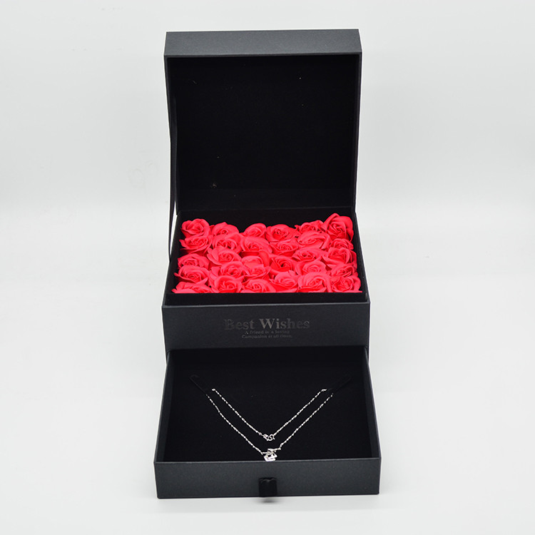 OEM ODM Double Layer Jewelry Box , RoHS Valentine'S Day Gift Box 40cm X 40cm