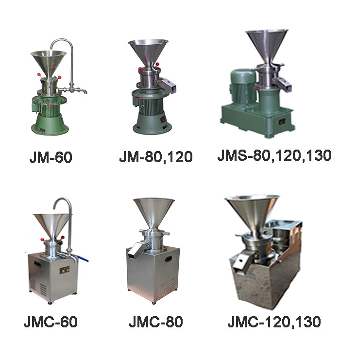 full stainless steel automatic almond butter production machine/paste grinding machine