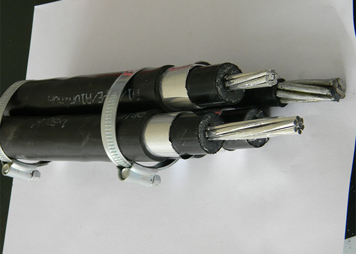 Unipolar MT Medium Voltage Power Cables Aerial Bundle Cable 12 / 20kV