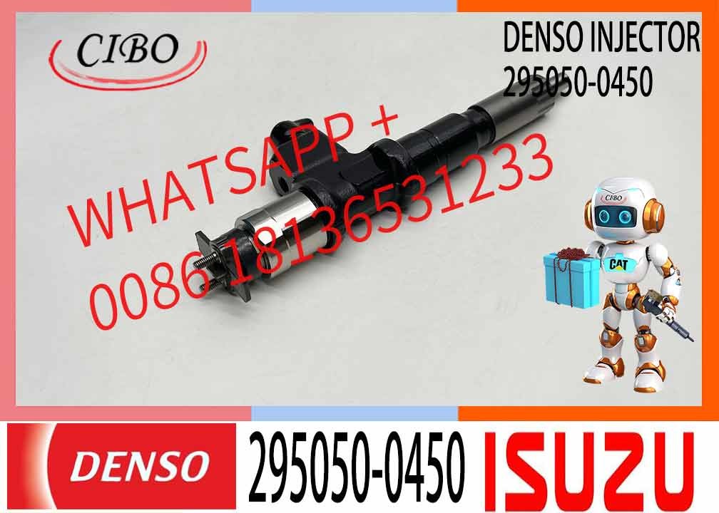 common rail Injector 295050-0450 295050-0451 295050-1550 8-97622035-1 8-97622035-2 for ISUZU 6WG1 6WF1 6UZ1