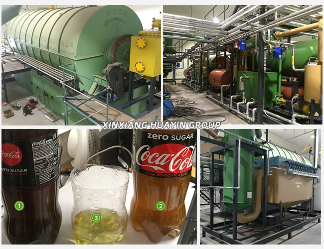 Used Tyre Recycling Plant Fuel Oil Pyrolysis Machine 20 Tons