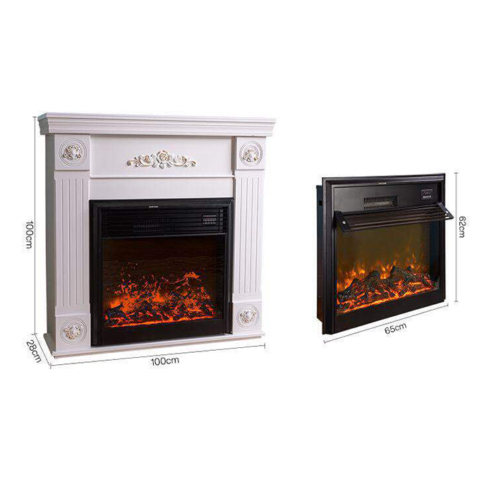 led electric fireplace