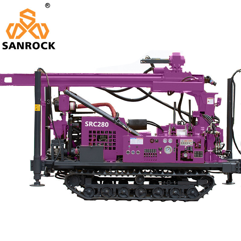 Crawler Core Drilling Rig Geotechnical Exploration Hydraulic Core Sample Drilling Rig