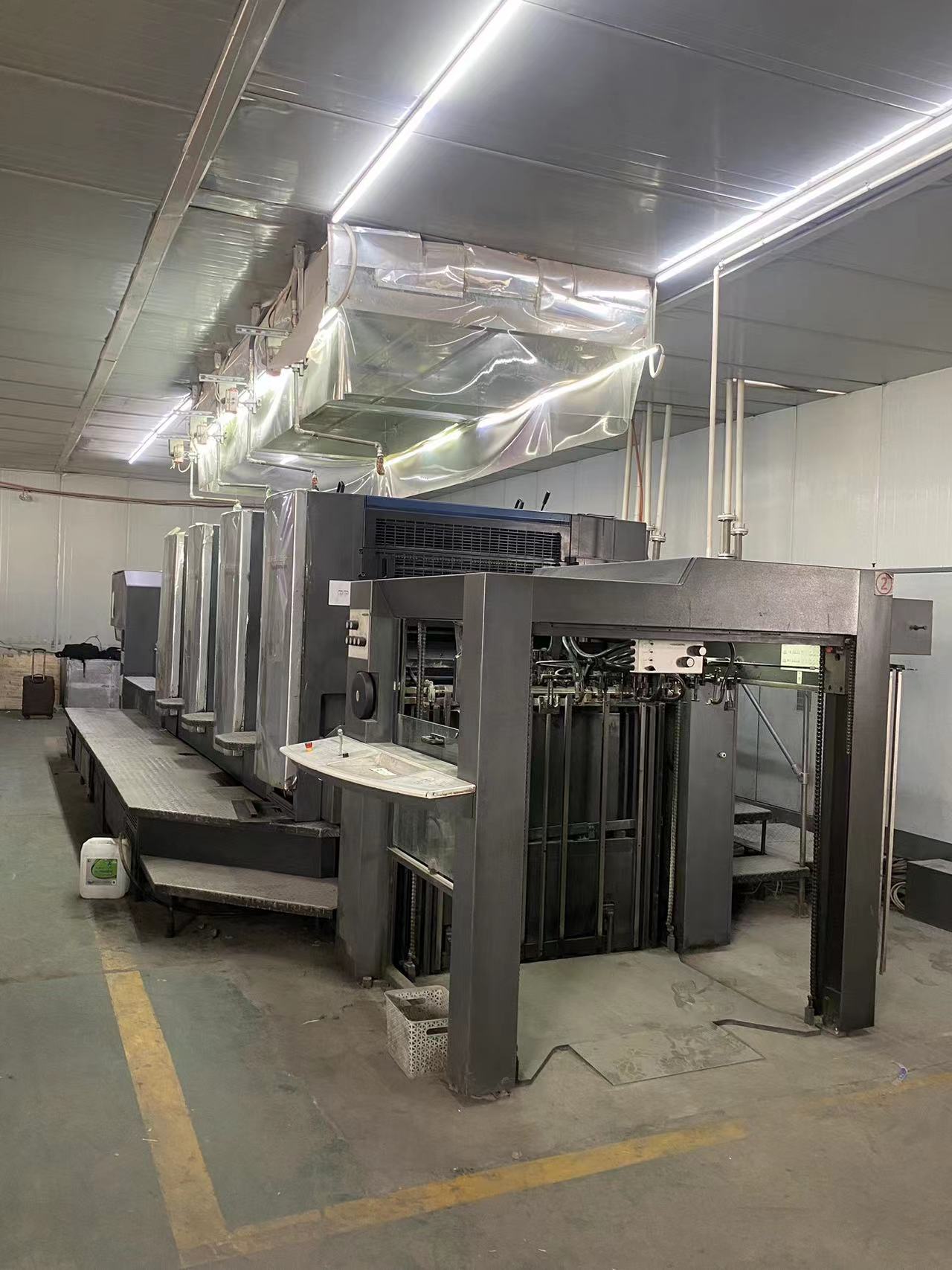 High Productivity Used SM102-4 Heidelberg Printing Machine Germany 25000 KG