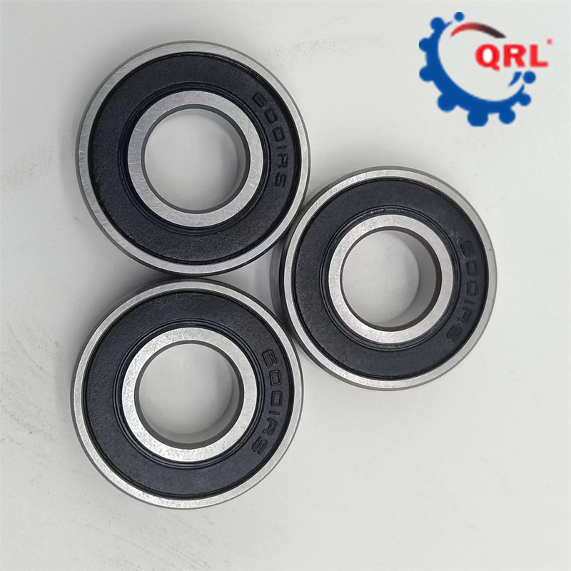 6001-2RS Miniature Deep Groove Ball Bearing 12mm X 28mm X 8mm