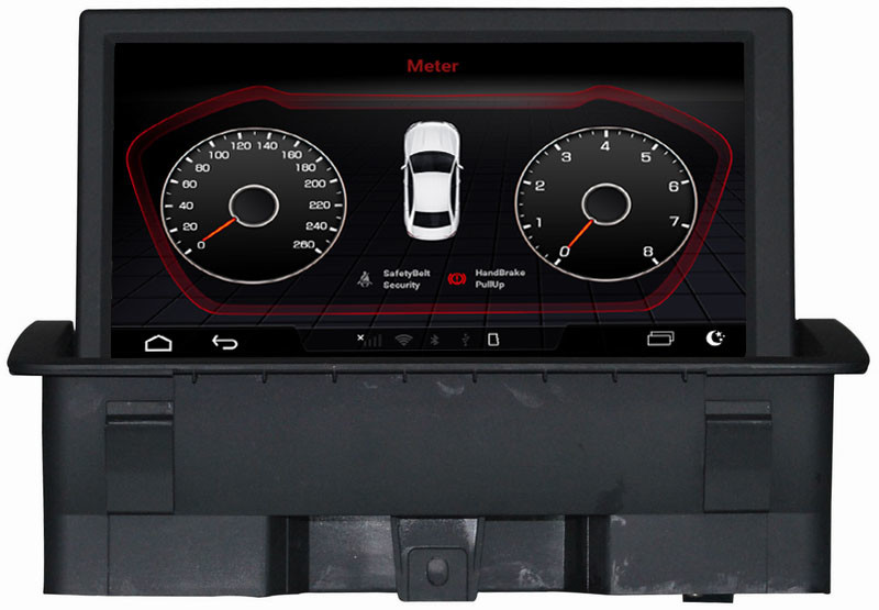 Ouchuangbo car radio gps navigation for Audi A1 2010-2016 support BT MP3 mirror link android 9.0 OS 4GB+64GB