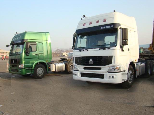 Semi Tractor Truck High Roof Cab Prime Mover Truck Euro 2 For Semi Trailers