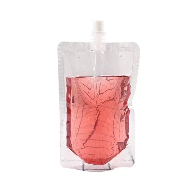 Food Grade Plastic Composite Stand Up Spout Pouch Custom Printed Beer Drink Liquid Bag