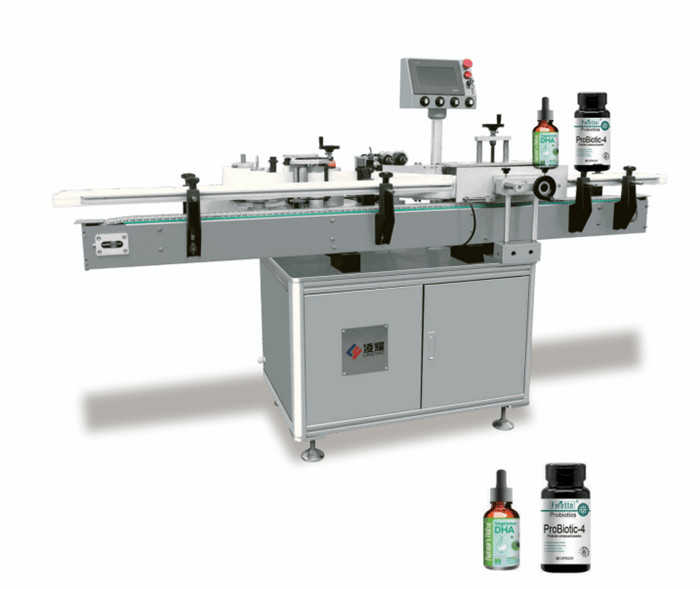 Automatic Labeling Machines For Round Bottles with Siemens motor, PLC, touch screen