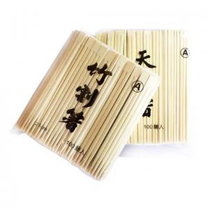 Buy cheap Restaurant 21cm Fast Food Paper Wrapped Bulk Custom Bamboo Chopsticks product