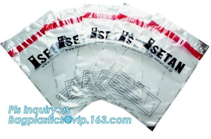 Security plastic bag with adhesive tape for cash, plastic money bag, Security Money Cash Bag For Airport/Bank and police