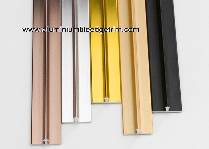 aluminium T divider trim