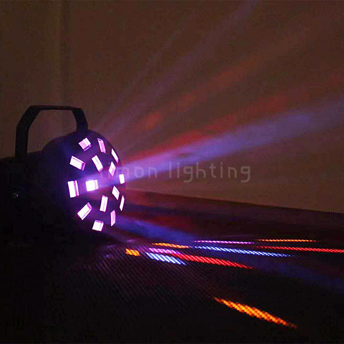 Remote Control Sound Activated mini mushroom LED disco DJ Effect Lights
