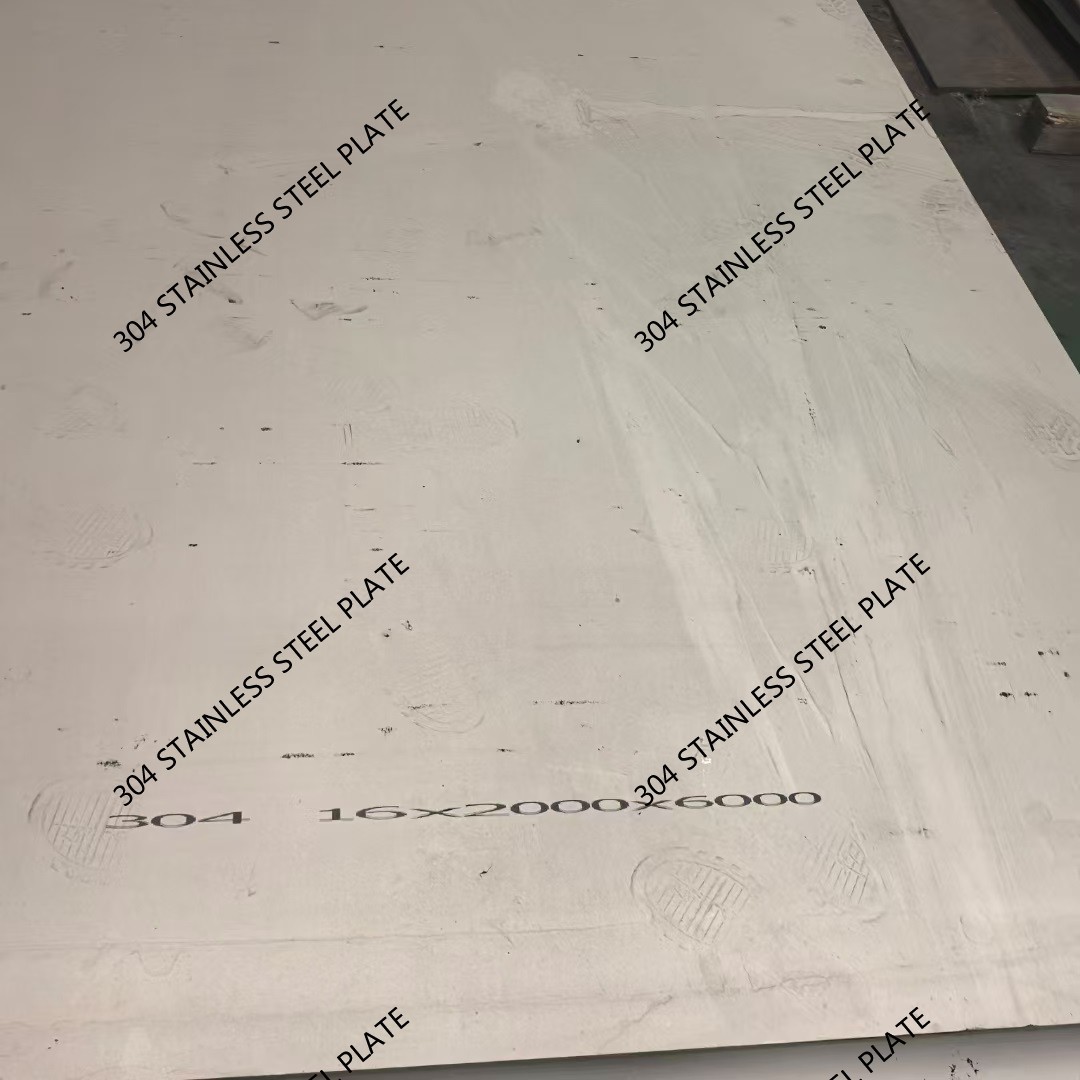 304 Grade Hot Rolled Stainless Steel Plate Industrial NO.1 Finish, Thickness 3-50mm