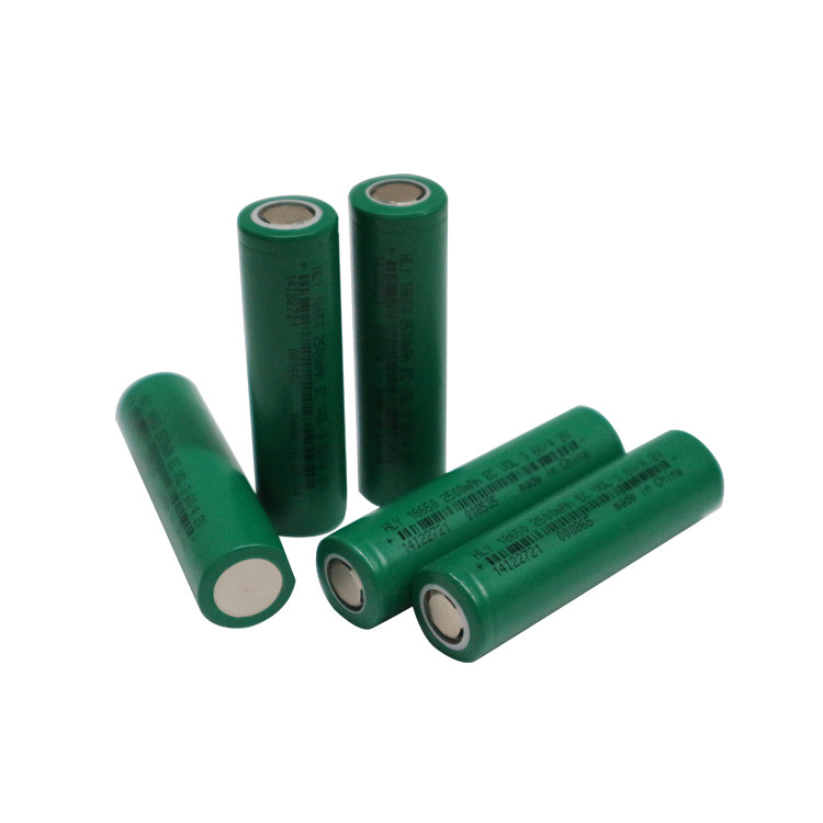 3.6V 2500mah solar charging 18650 cells High Capacity AAA Rechargeable Batteries