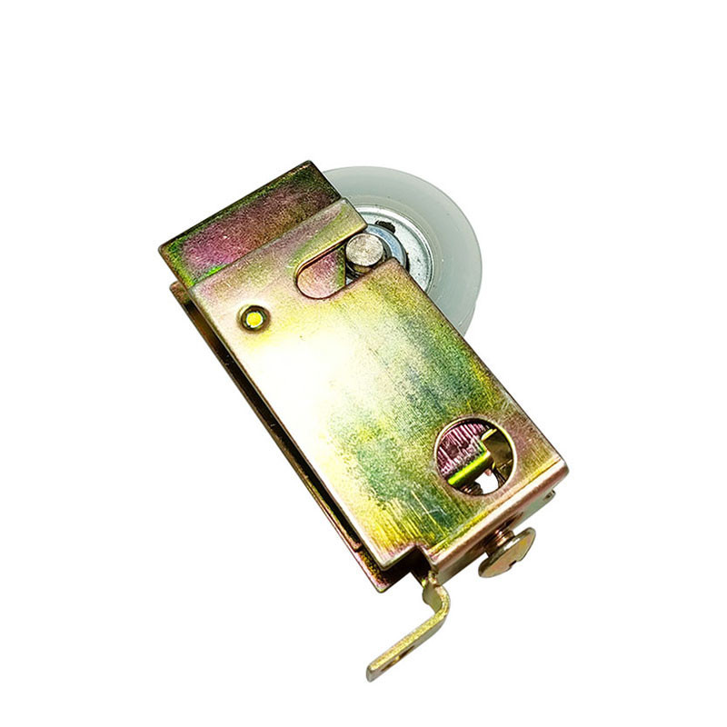 Closet Sliding Door Rollers Iron Zinc Material Oxidation Surface