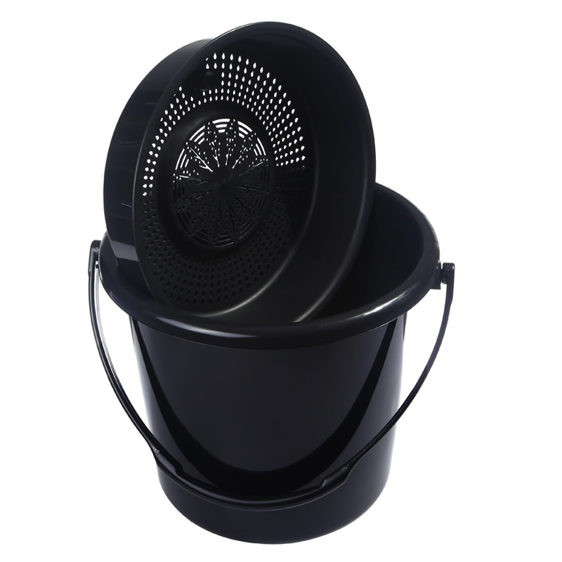 Portable Polypropylene 34.5x32cm Waste Water Bucket