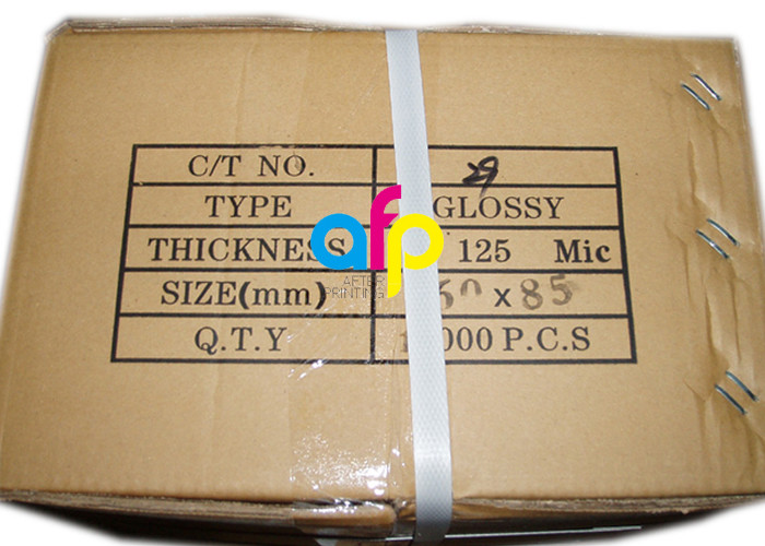 Polyester 7 Mil Laminating Pouches , Transparent Glossy / Matte Laminating Pouches