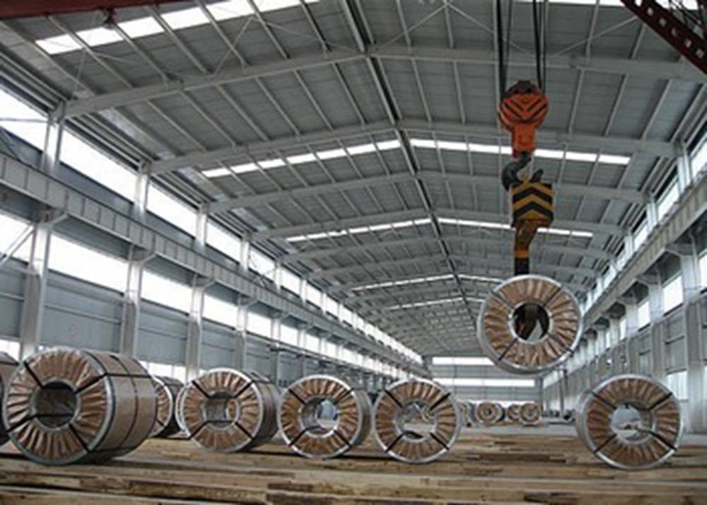 22 Gauge 3.0mm Hot Dipped Galvanized Steel Coils Spangle Chromated