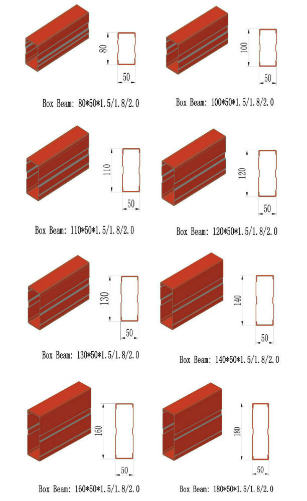 Heavy Duty Steel Selective Pallet Rack for Industrial Warehouse Storage