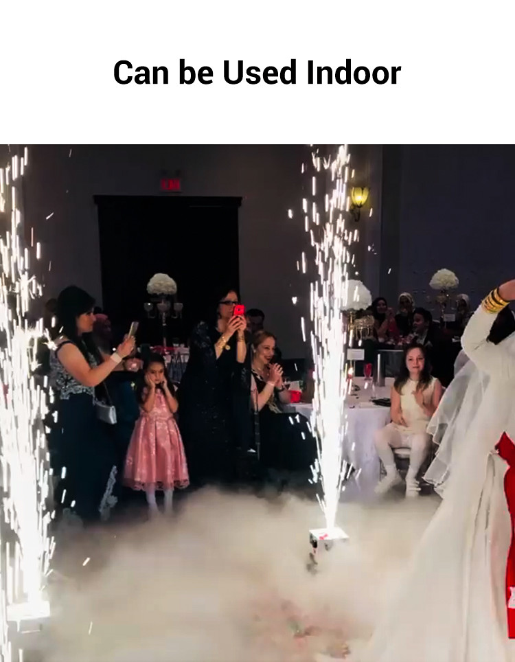 Entertainment Cold Spark Machine Rental Stage Effects Cold Sparkler Fountain Wedding