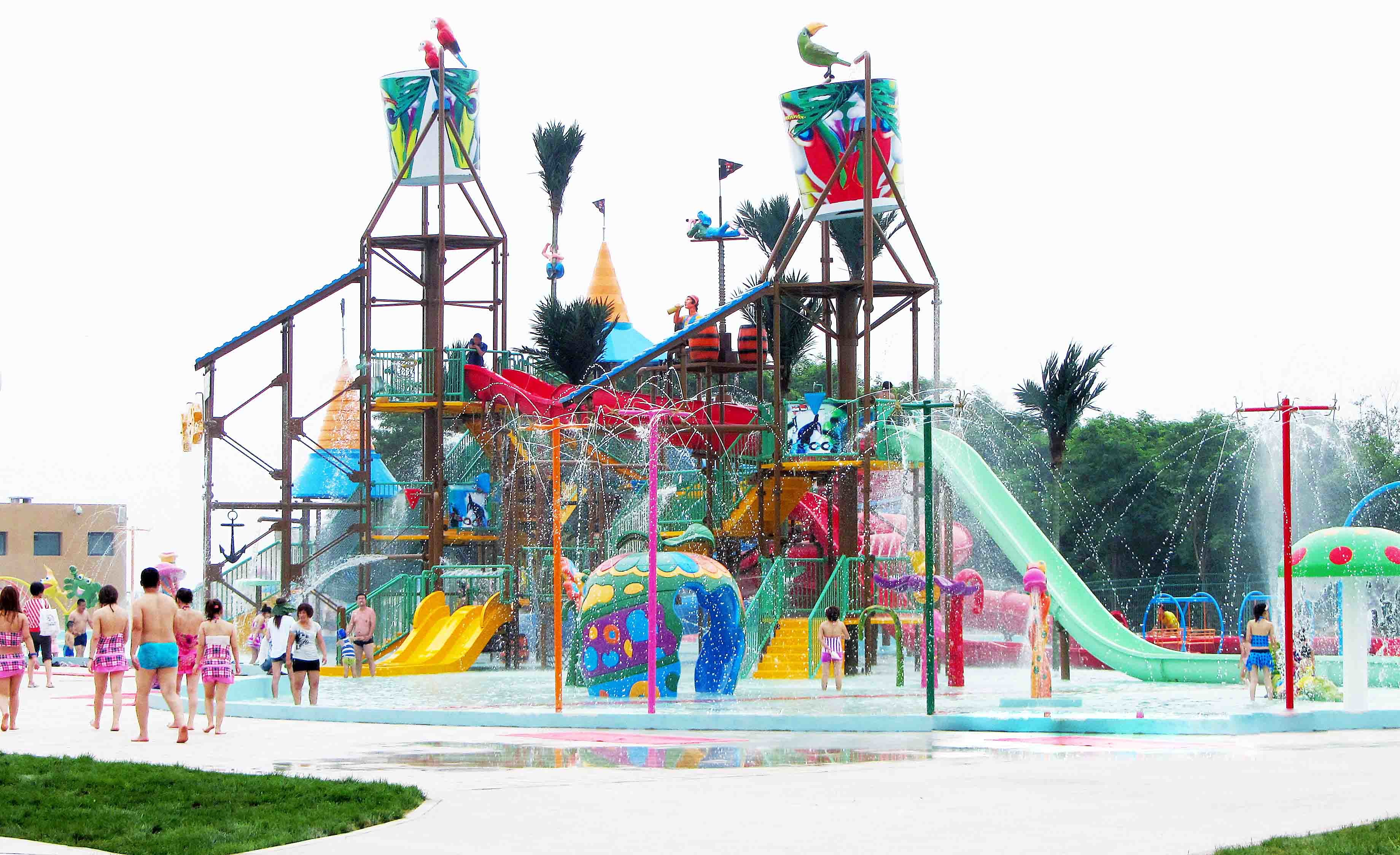 Gigantic Water House Aqua Playground Sports Water Park Amusement Park Equipment