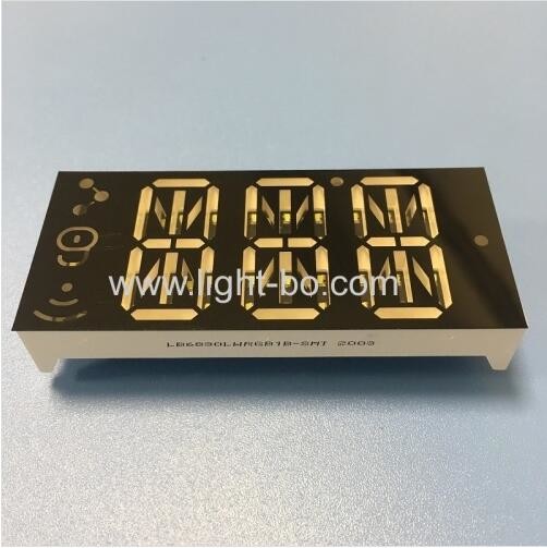 New Production Technology Customized Ultra bright whiteTriple Digit 14 Segment Alphanumeric LED Display