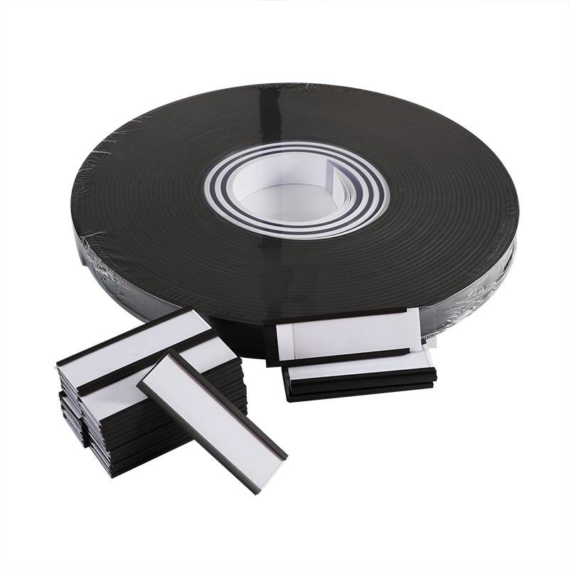 Flexible Magnetic C Channel Label Holders 1x3 Inch 1mm Thickness
