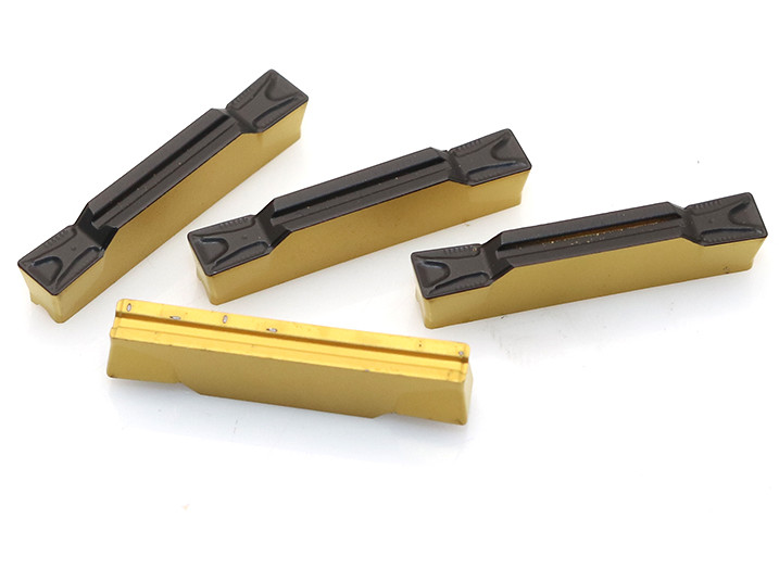 Tungsten Carbide Parting And Grooving Inserts N123H2-0400-GM Chip Breaker