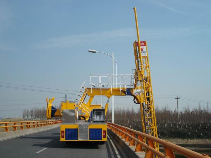 8x4 Bridge Inspection Vehicle Euro III/IV 22M With Arm And FAW Chassis