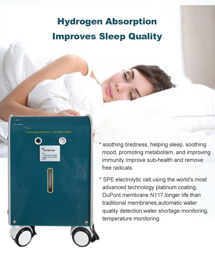 Oxy Hydrogen Inhalation Machine Hydrogen Gas Breathing Machine 1500ml/Min