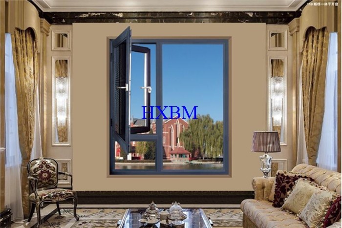 Energy Efficient Aluminum Tilt And Turn Windows Single Or Double Open